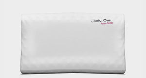Almohada Clinic One Power Blucare vista frontal fondo blanco