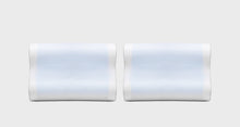 Cargar imagen en el visor de la galería, Almohadas Smartmemory Medium Cool Duo vista frontal fondo blanco 